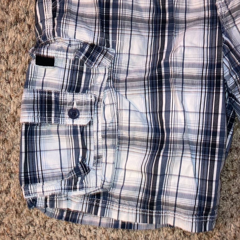 Lee Dungarees blue and white Shorts, Size 36 - Picture 3 of 4